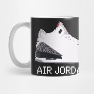 AIR JORDAN III RETRO PIXELATED ART SHOE COLLECTION Mug